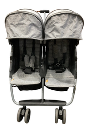 Zoe The Twin V2 Double Stroller, 2024, Luxe Grey