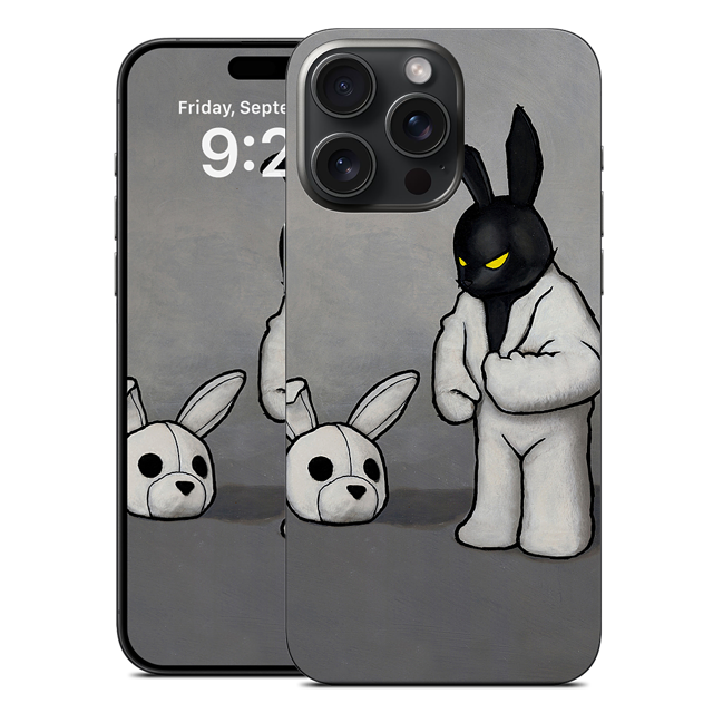 Black In White iPhone Skin