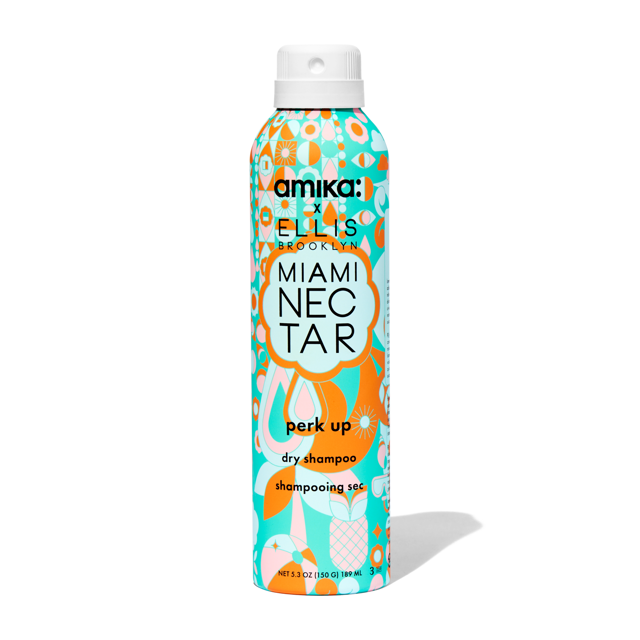 amika x Ellis Brooklyn dry shampoo | limited-edition perk up x MIAMI NECTAR fragrance