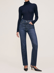 Halle Straight High Rise Instasculpt™ 29" Jeans | Crescent Harbor