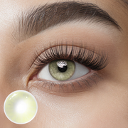 Coleyes Aurora Crystal Green Yearly Prescription Colored Contacts