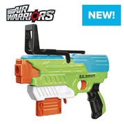 Air Warriors EZ Shot Blaster – Handheld Clip Dart Blaster