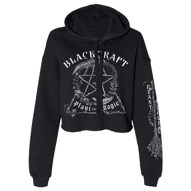 Plant Coven Cropped Hoodie