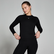 MP Women's Basics Body Fit Long Sleeve T-Shirt - Black