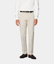 Sand Slim Leg Straight Chinos