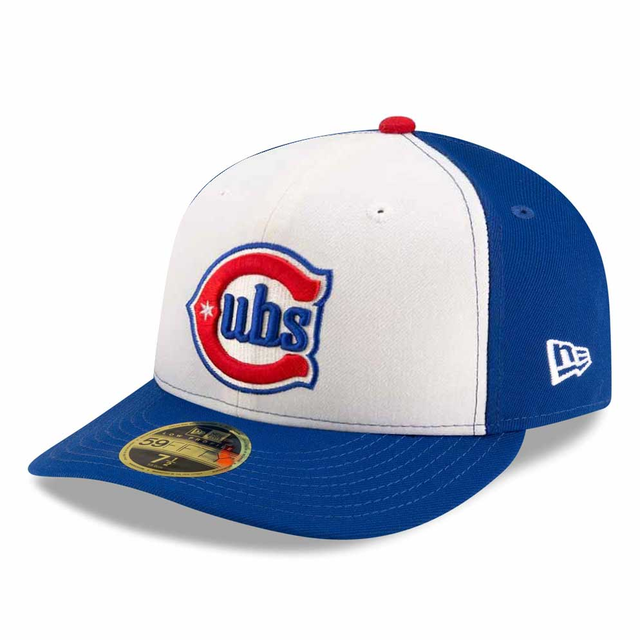 Chicago Cubs Blues Alternate 2 Authentic New Era 59FIFTY Low Profile Fitted Game Cap
