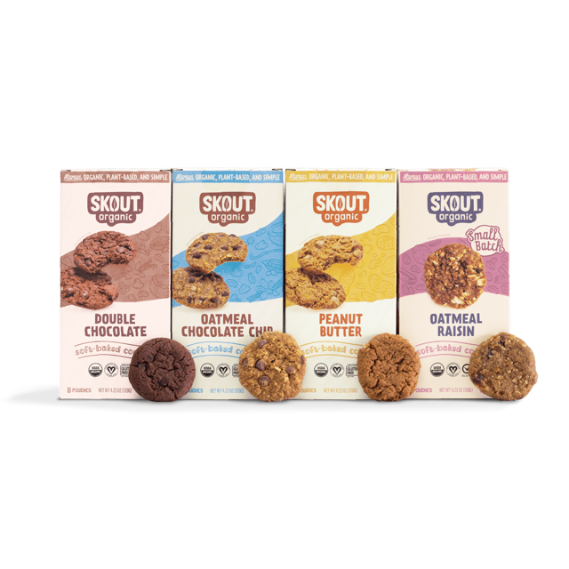 Skout Organic Small Batch Soft Baked Cookie Variety Pack