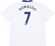 2008-10 Manchester United Away Shirt Ronaldo #7