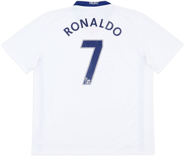 2008-10 Manchester United Away Shirt Ronaldo #7
