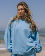 Unisex Oversized Crew - Malibu