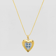 The Blue Cross Photo Locket