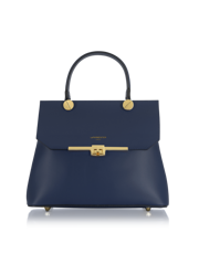 LE PARMENTIER - Atlanta Top Handle Satchel Bag w/Shoulder Strap