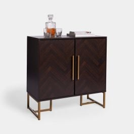 York Dark Wood Sideboard