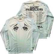 Anime Eyes Long Sleeve Tie-Dye Tee