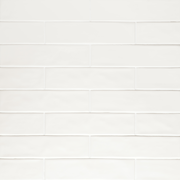 Clara 2.75" x 11" Matte Porcelain Tile in White