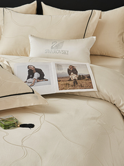 Memos Jacquard Premium Cotton Fitted Sheet Set