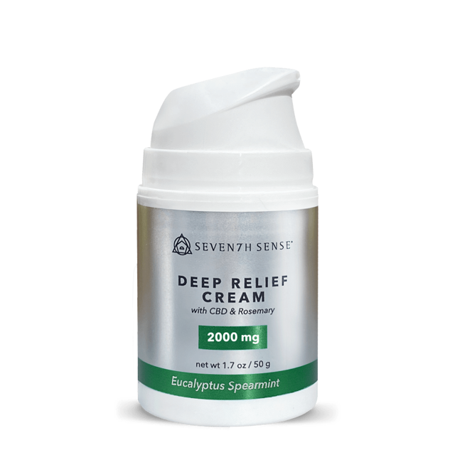 Deep Relief Cream 2000mg Eucalyptus Spearmint