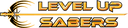 Level Up Lightsaber logo