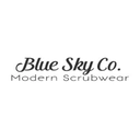 Blue Sky Scrubs logo