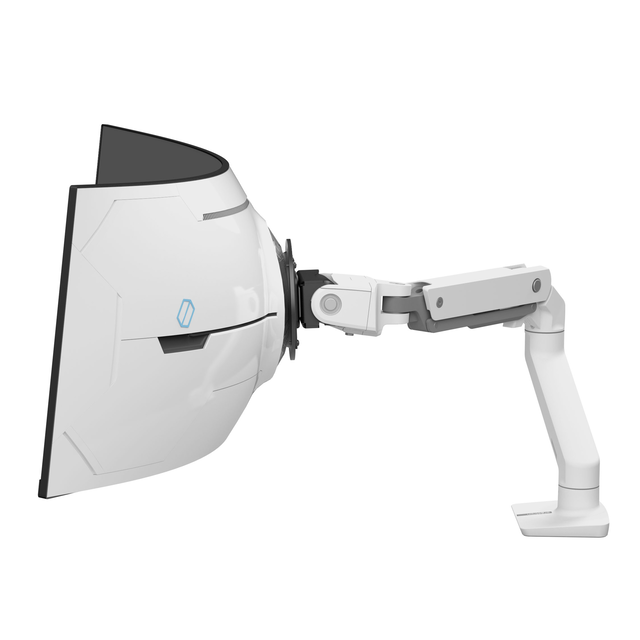 HX Monitor Arm mit VHD-Gelenk, Tischhalterung (weiß)