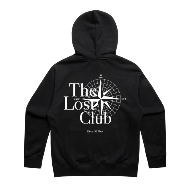 Lost Club Hood Black