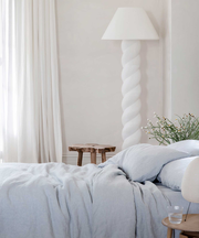 Linen Duvet Cover - Sky