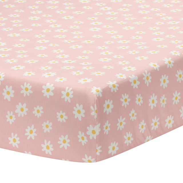 Daisy Dreams Cotton Fitted Crib Sheet
