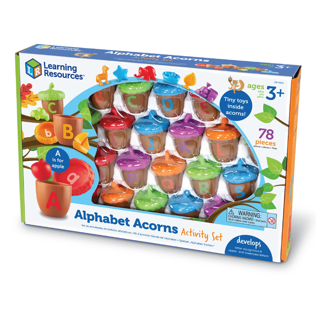 Alphabet Acorns Activity Set