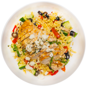 Greek Salad With Chicken