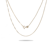 0.6mm Lite Box Chain in Gold