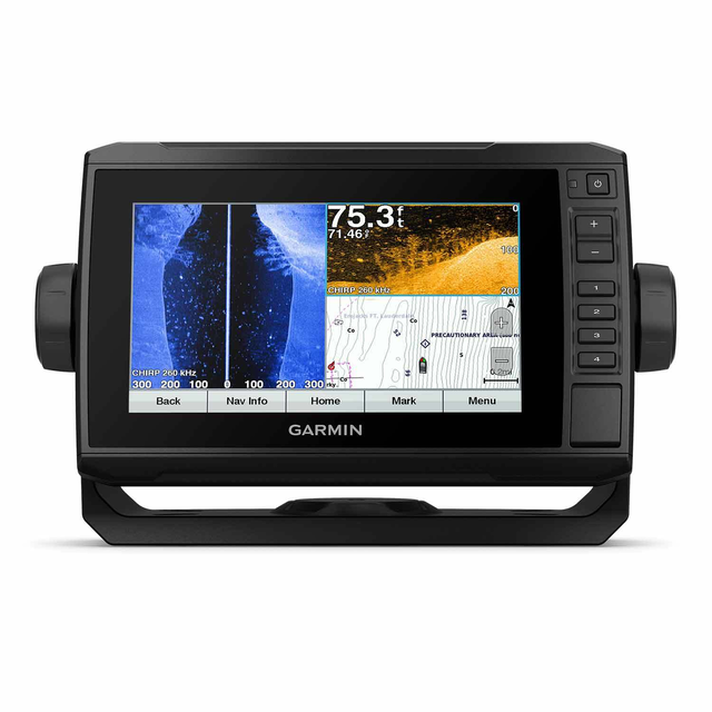 ECHOMAP™ UHD 74sv Chartplotter/Fishfinder Combo with GT54 Transducer and US Coastal G3 Charts