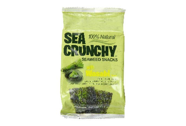 Sea Crunchy Seaweed Snacks with Wasabi