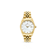 Mini Gold Pearl Link Belgravia 30 Watch