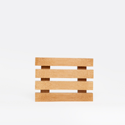 Natural Wood Soap Dish