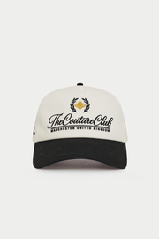 LAUREL EMBROIDERY CAP - BLACK