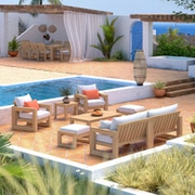 Benson™ 8 Piece Sofa & Club Chair Set - Cast Coral FREE SHIPPING