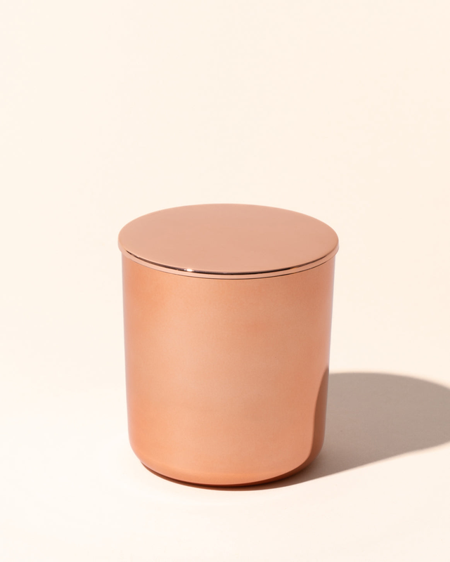 8oz aura vessel & lid - lustrous copper - the stash