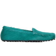 Moccasin Shoe 'Aqua Green'