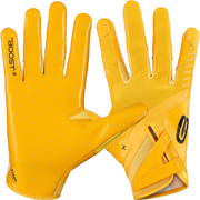 Grip Boost Solid Yellow Stealth 6.0 Boost Plus Football Gloves