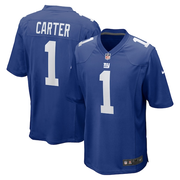 Men's Nike Abdul Carter Royal New York Giants 2025 NFL Draft First Round Pick Game Jersey