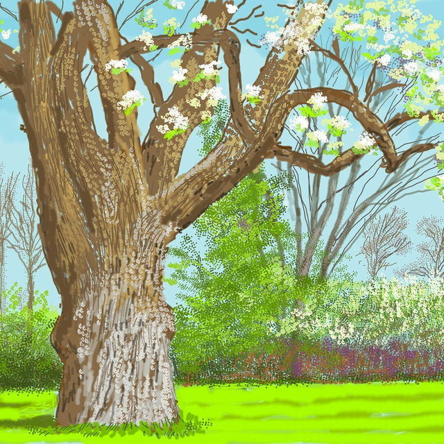 Exhibition "David Hockney 25" - At the Louis Vuitton Foundation from 09.04.2025 to 01.09.2025