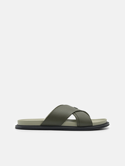 Olive PEDRO Icon Cross Sandals | PEDRO