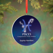 Personalized Astrology Sign Ornament