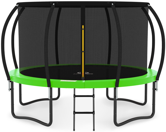 Jumpzylla 10FT Trampoline with Enclosure & Double Color Pad Cover