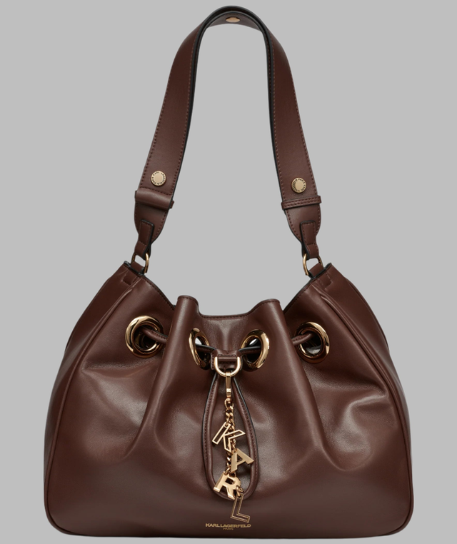 DESIREE SMALL LEATHER HOBO BAG
