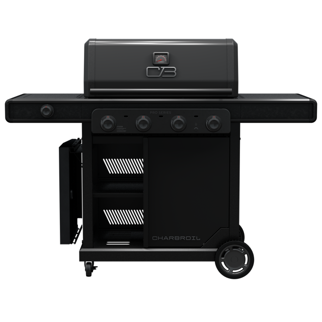 4-Burner Gas Grill, Griddle & Charcoal Grill ┃ Pro Series™