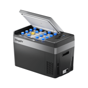 BougeRV 12V 30 Quart (28L) Portable Car Fridge Black