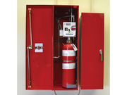6- 16 Drum (205- 506 Cu Ft), Fire Suppression, Dry Chemical System for Outdoor Safety Lockers - 915405