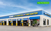 Choice of Oil Change w/ Standard Filter Replacement & Tire Rotation at Free Service Tire Company (Upto 26% Off) 