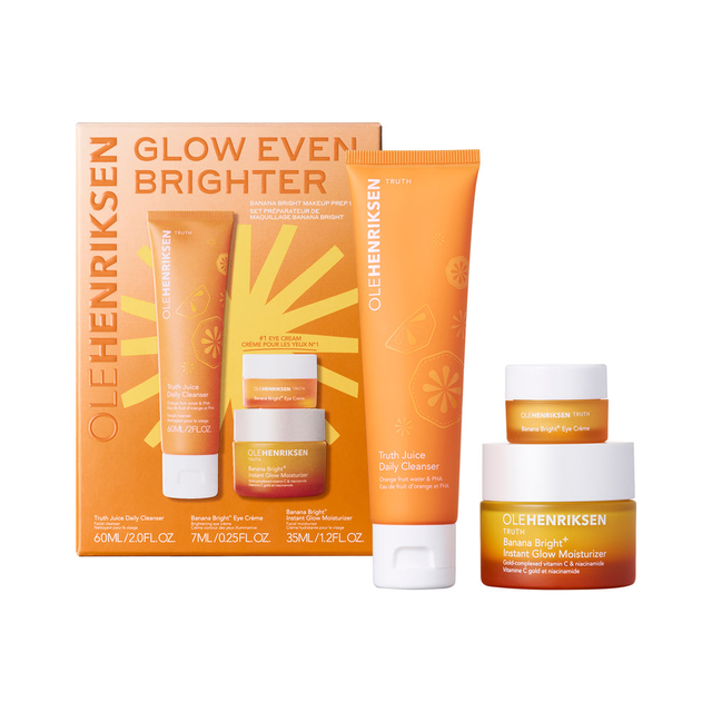 Glow Even Brighter Banana Bright Makeup Prep Set
